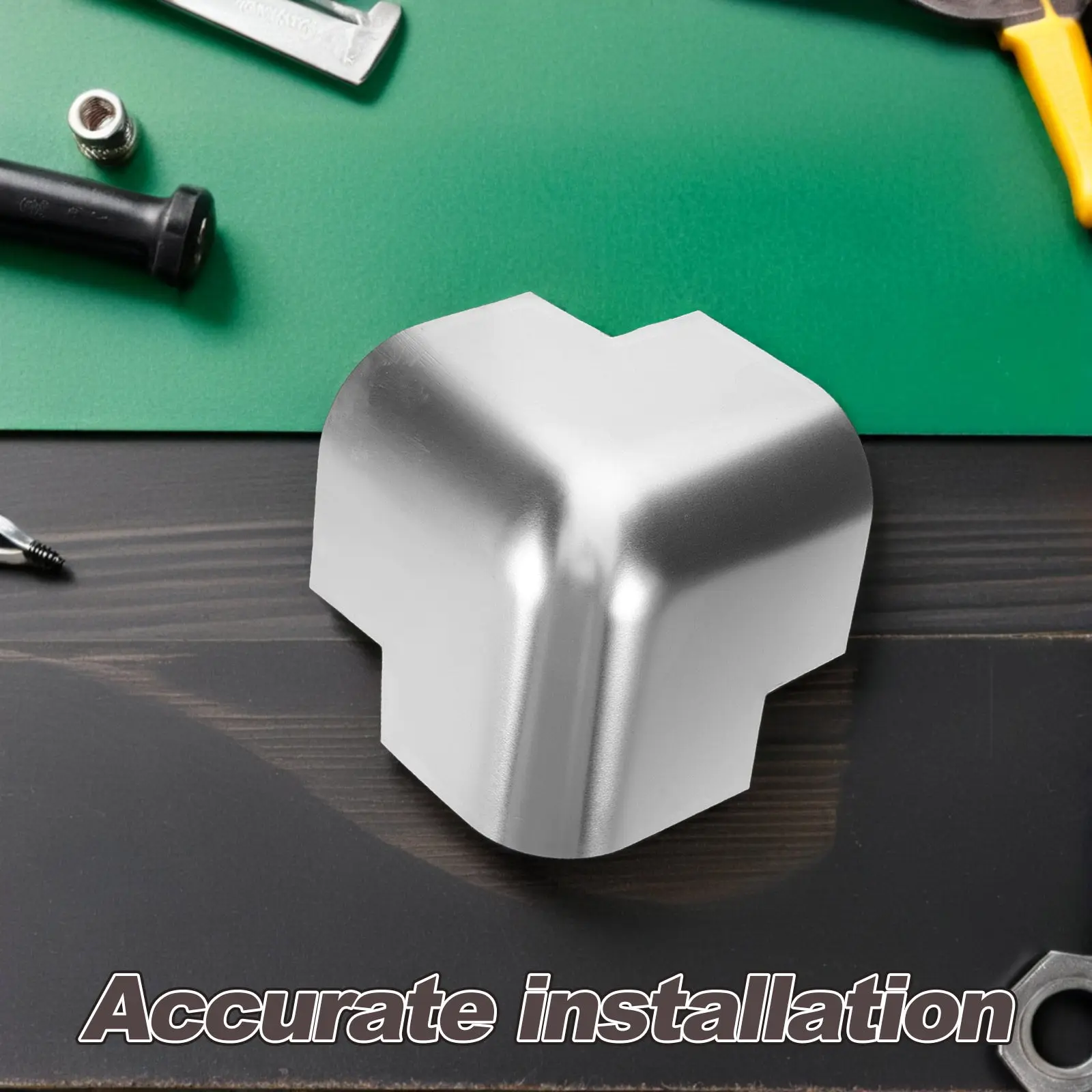 Heavy Duty Aluminum Corner Protector Gray for Refrigerated Truck Cargo Loads Metal Edge Guard Truck Bed Corner Protectors Auto