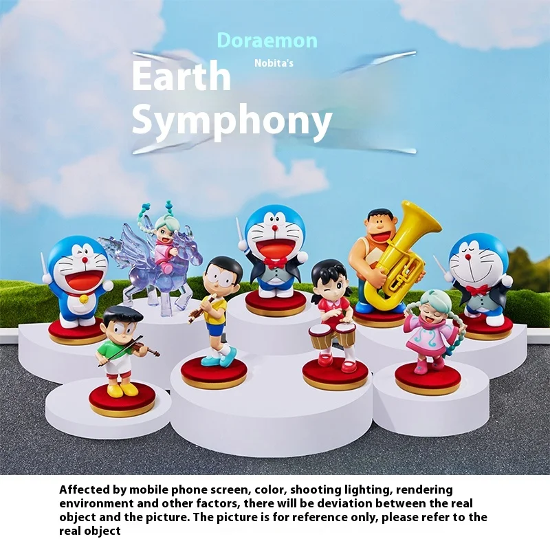 

Оригинальный Doraemon глухая коробка ручная работа Doraemon Nobita'S Earth серия "Симфония" милые модные куклы ручной работы