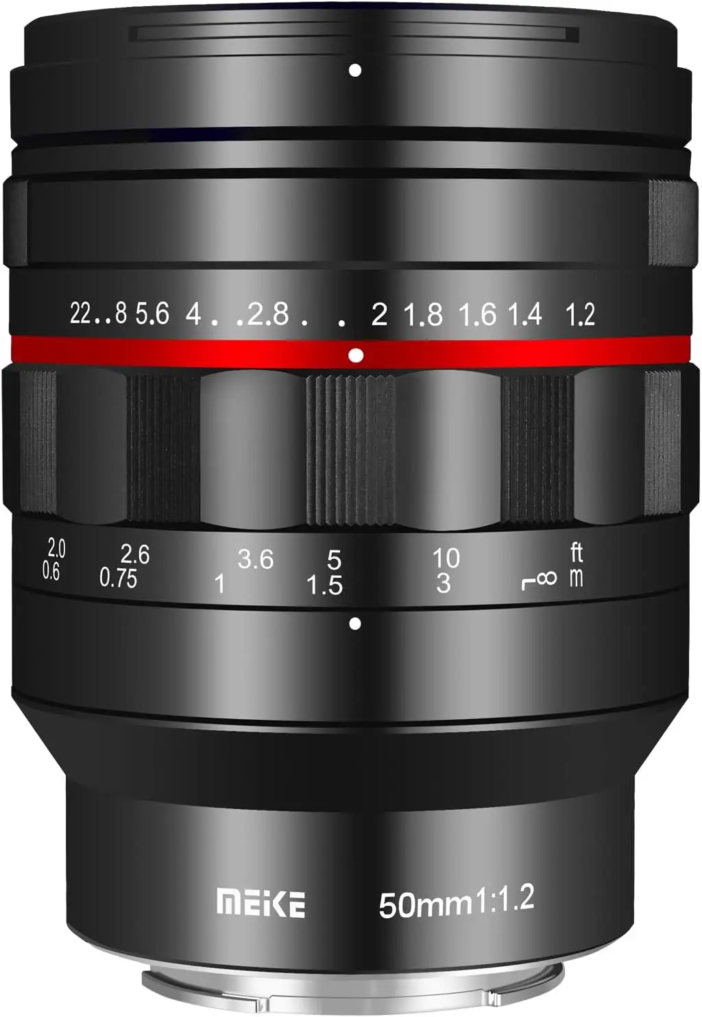 Meike 50mm F1.2 Full Frame Manual Focus Lens For Sony E/ Nikon Z/ Canon EF/ RF cameras(Filter+ Lens Pouch)