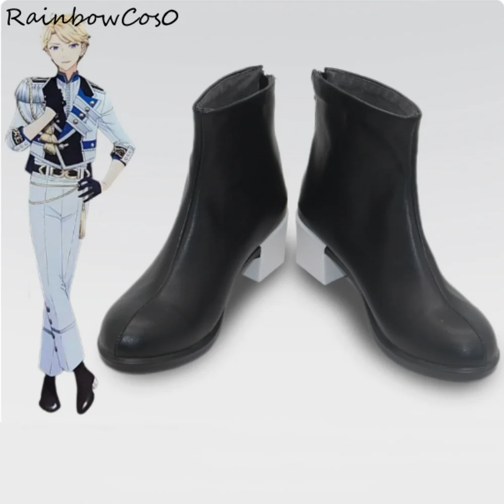 

Narukami Arashi Ensemble Stars Обувь для косплея Сапоги Игра Аниме Вечеринка Хэллоуин RainbowCos0 W4744