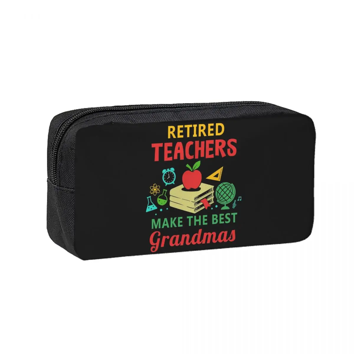 Retired Teachers Make The Best Grandmas Pencil Cases for Student School Pen Box Pencil Bag Big Capacity Pencil Pouch Pen Holder