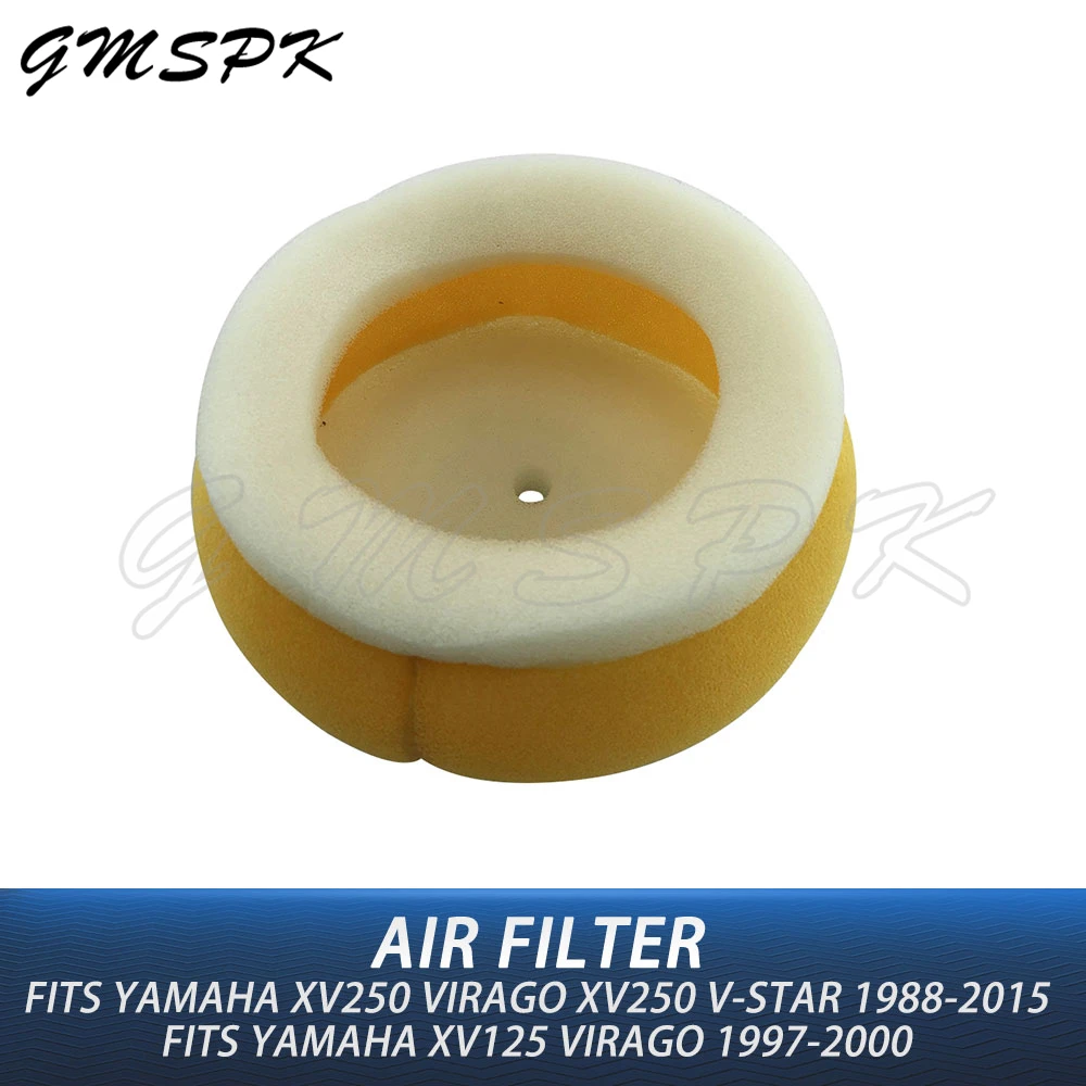

Motorcycle Foam Sponge Air Filter Intake Cleaner Fit for YAMAHA XV125 XV 125 Virago XV250 XV 250 Virago XV250 V-Star 250