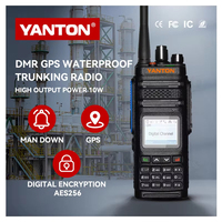 Walkie Talkie 10W 2000mAh DMR Radio 136-174MHZ or 400-480MHZ Digital Two Way Radio For Baofeng DR 1801 DM1701