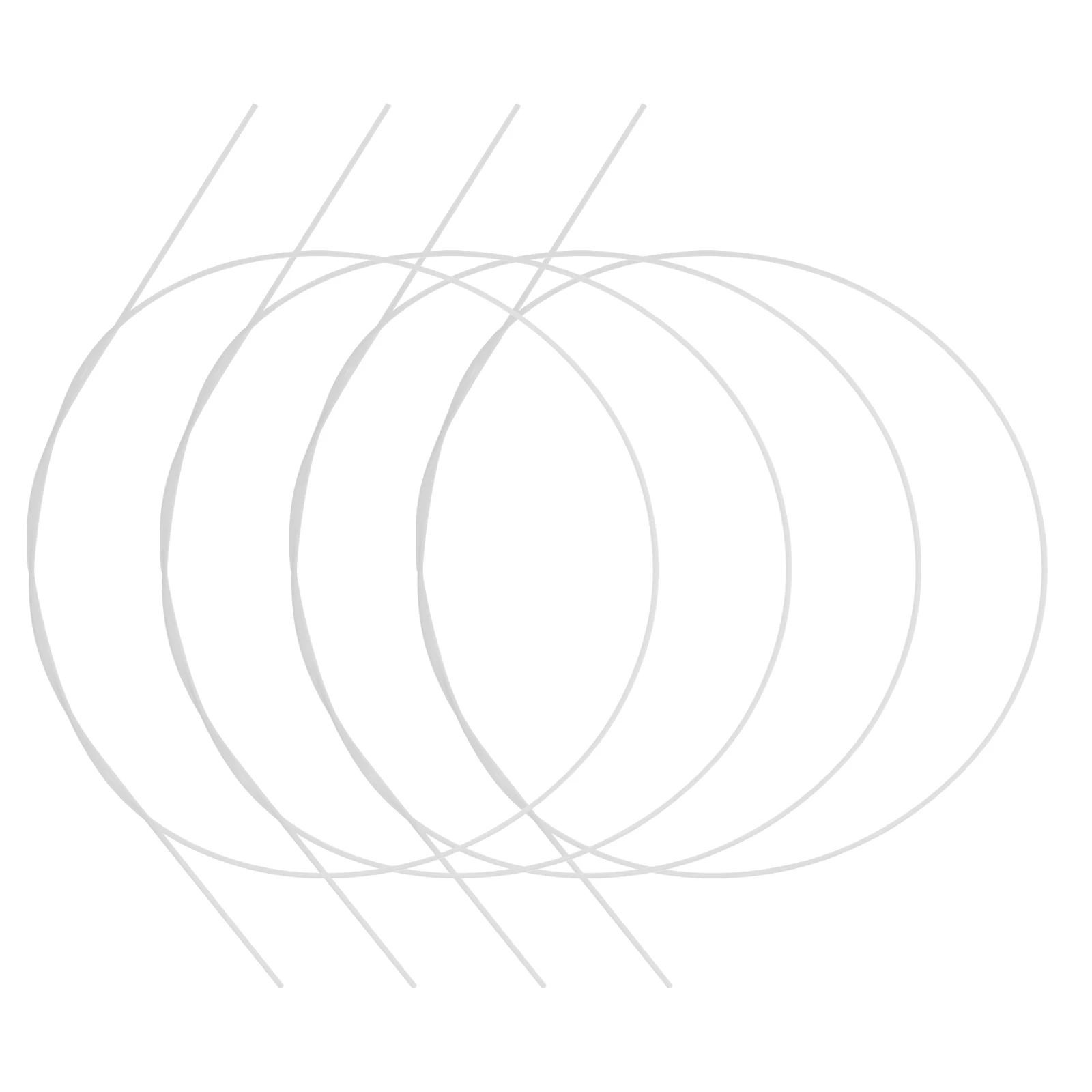 4 szt. Wymienne pręty podpierające latawiec, poprzeczki do latawca, plastikowe kije do samodzielnego montażu latawców, kije do składania latawców, 100 cm