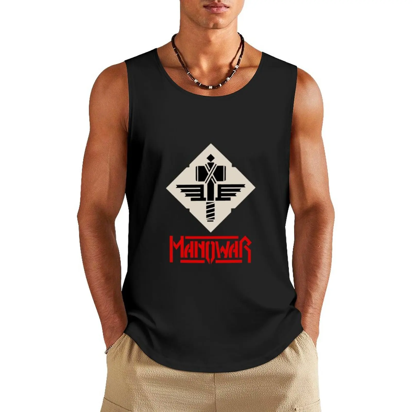 

Manowar Essential Tank Top Men's t-shirt summer Men's tops T-shirts men