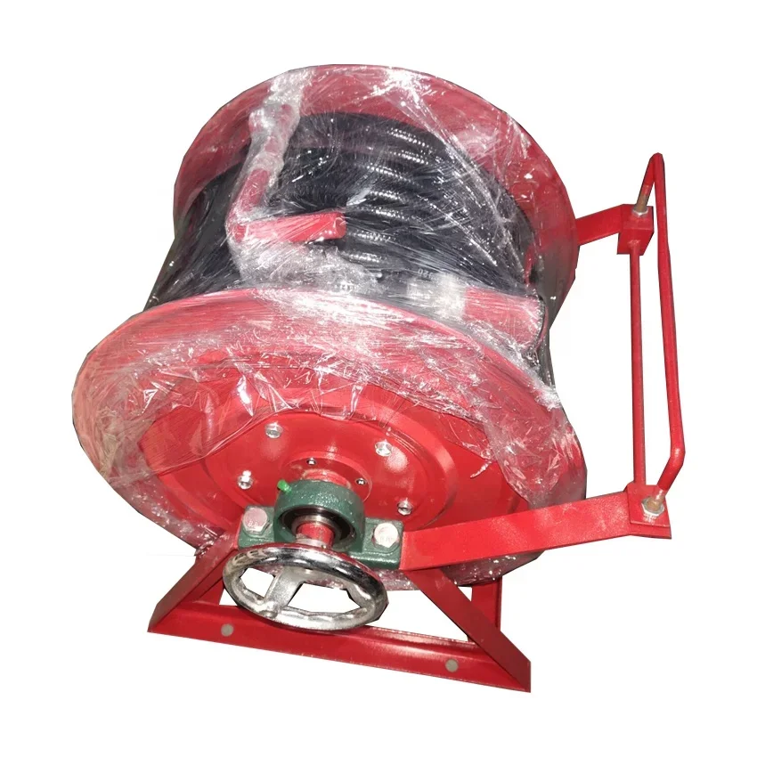 TLF 1"x50m Manico per tubo flessibile in gomma nera ad alta pressione Avvolgitubo per acqua australiano