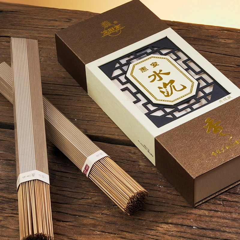 Natural Agarwood Sandalwood Incense Stick Incense Coil Handmade Household Offering Worship Buddha Promotes Sleep Joss Stick