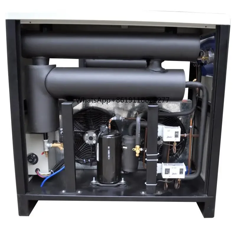 High Pressure 30Bar 40Bar Small Refrigerated Air Dryer 1.2m3/min R134 R410 for 10HP Screw Air Compressor