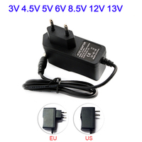 220v To 12V 5V Power Supply Adapter 3V 4.5V 5V 6V 8.5V 9V 12V 13V 1A Led Power Supply Charger Universal Lighting Transformers