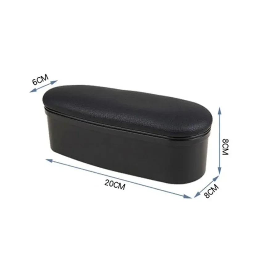 Storage Functional Armrests Car Door Leather Ergonomic Armrests Auto Interior Parts Arm Elbow Support Arm Heightening Pad 1pc