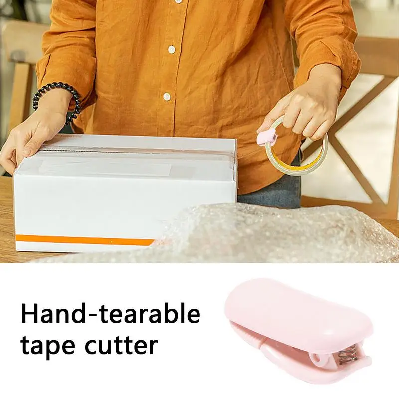 เดสก์ท็อปเครื่องจ่ายเทปสติกเกอร์ Disp Dispenser สแตนเลสฟันเลื่อย Quick ห่อมือ Tearable เทปตัดคลิปฐานที่มั่นคง