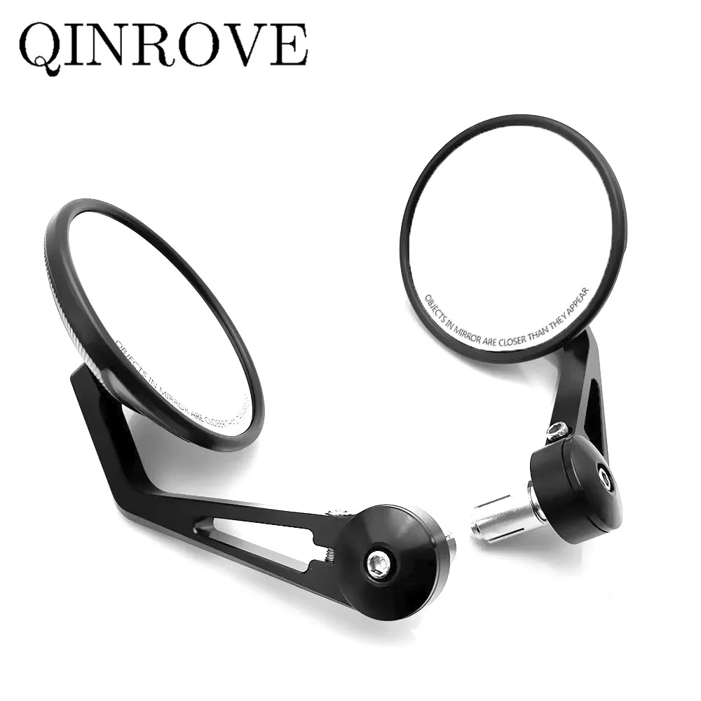 

7/8 ''зеркало на руле мотоцикла 22 мм ретро круглое боковое выпуклое зеркало универсальное для Benelli TNT150 TRK502 Aprilia Pegaso 650