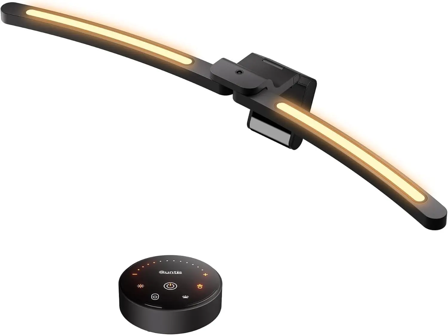

1000R Curved Monitor Light Bar with Dual Adjustable LED Lamps and Remote for Large Screens