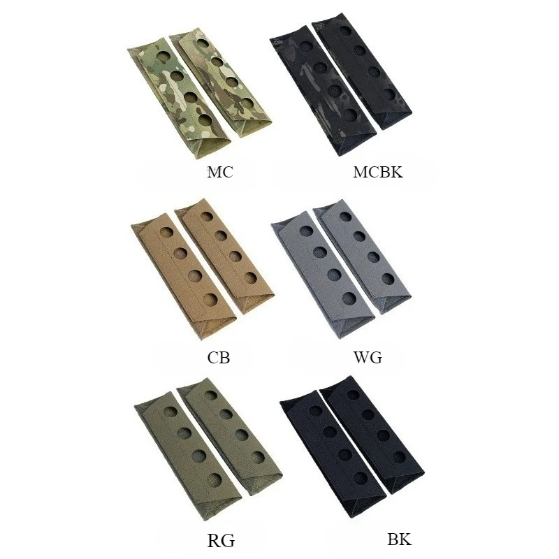 500D Matte Finish FERRO Universal Composite Shoulder Pads FCPC FCSK V5 Breathable Cushion Pair Camouflage Tactical Gear Hunting