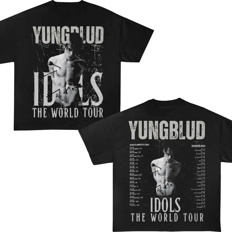 Yungblud Tour Tee, Yungblud Tour 2025, New Album Vintage Style Unisex T-Shirt