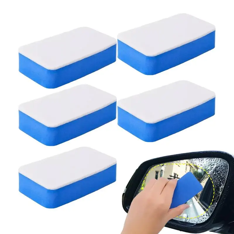 Car Glass Sponge Wipe Automatic Window Oil Film Cleaner Cleaning Wool Felt Sponge Car Windshield Shellac Cleaning Glass Brush