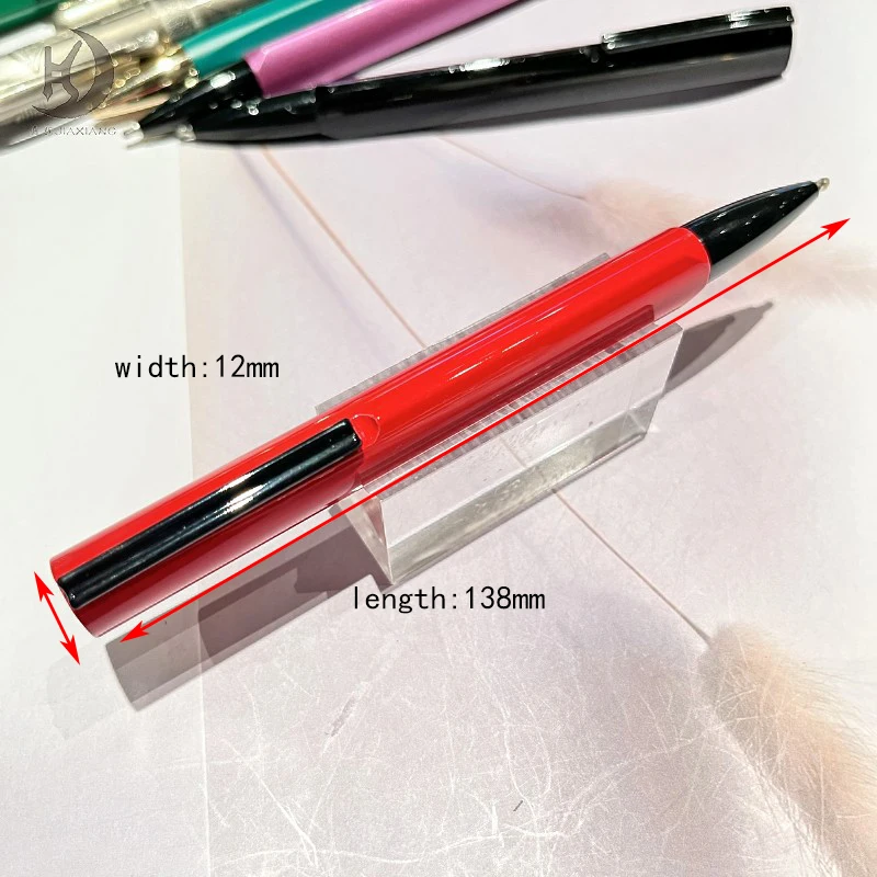 1 PCS Student School Business Office Writing Triangular Metal Ballpoint Pen