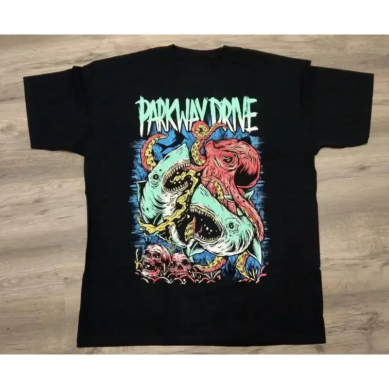 Parkway Drive For Friends Schwarzes T-Shirt aus Baumwolle, alle Größen