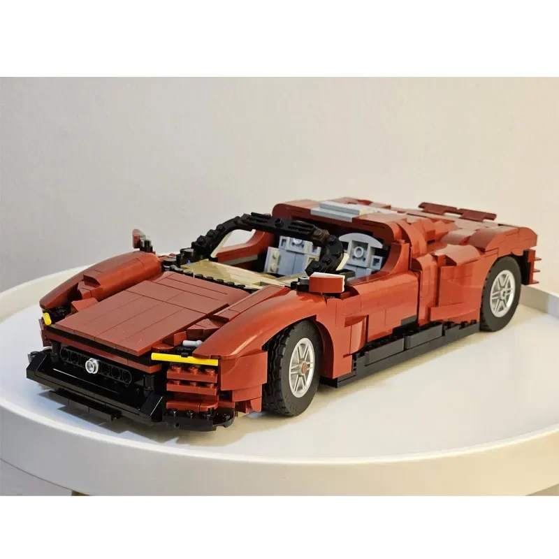 MOC- 124771 SP3 Supercar Montage Spleißen Baustein Modell Racing Track Sport Auto MOC Kreative Bausteine Spielzeug Geschenk