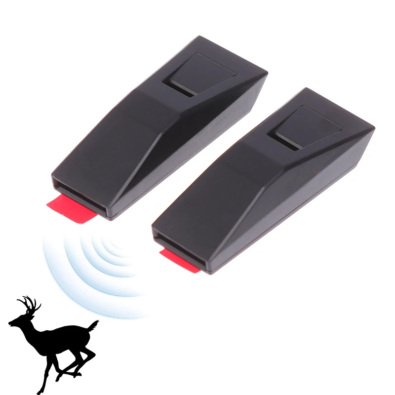 ABS Anti Collision Siren Deer Repeller Ultrasonic Wave Wild Animals Avoid Warnings Suitable For Most Cars Alert Equipment