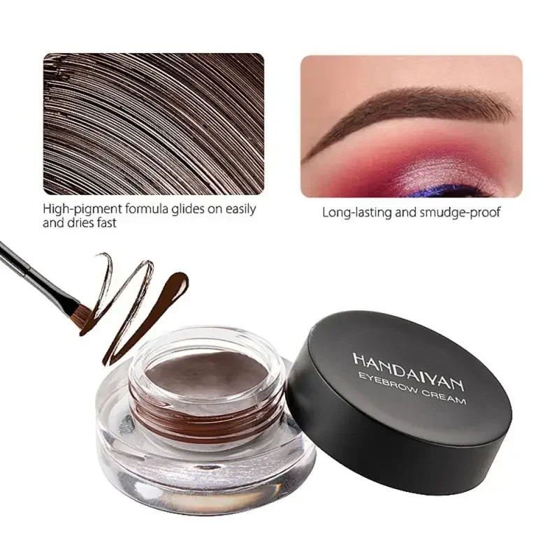 Heallor Eyebrow Cream 2023 New Waterproof  Professional Eyebrow Gel High Brow Tint Make Up Tools for Women Cosmetics Wholesale 1