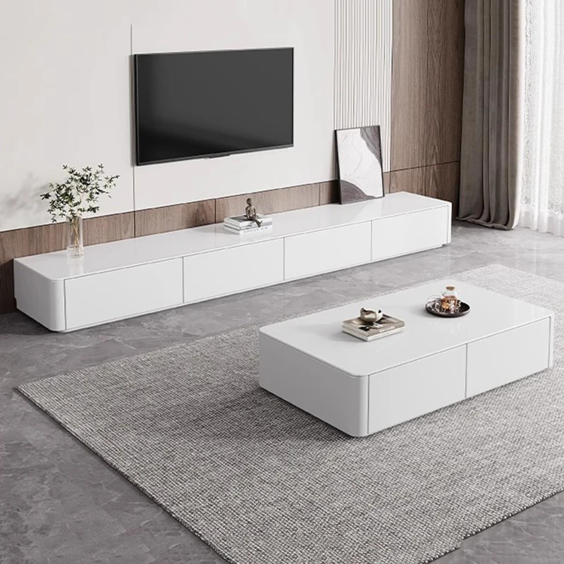 

Mobile White Tv Stands Living Room Mobile Modern Display Luxury Drawers Designer Tv Table Organizer Archivadores Home Furniture