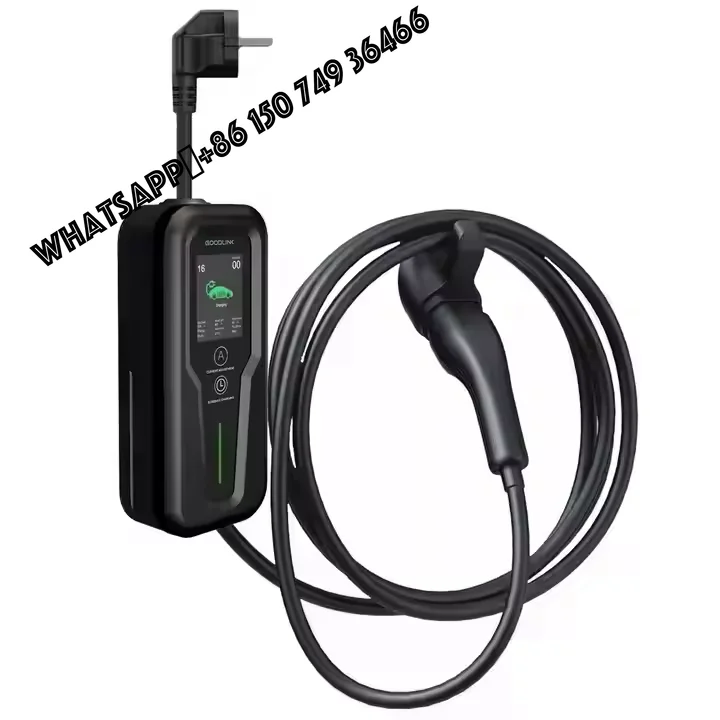 

Factory Price OEM/ODM Portable 16A/32A Car Charger GoodLink GB/T Type 1/2 for Tesla Ac Ev Charger for Home Use New Condition