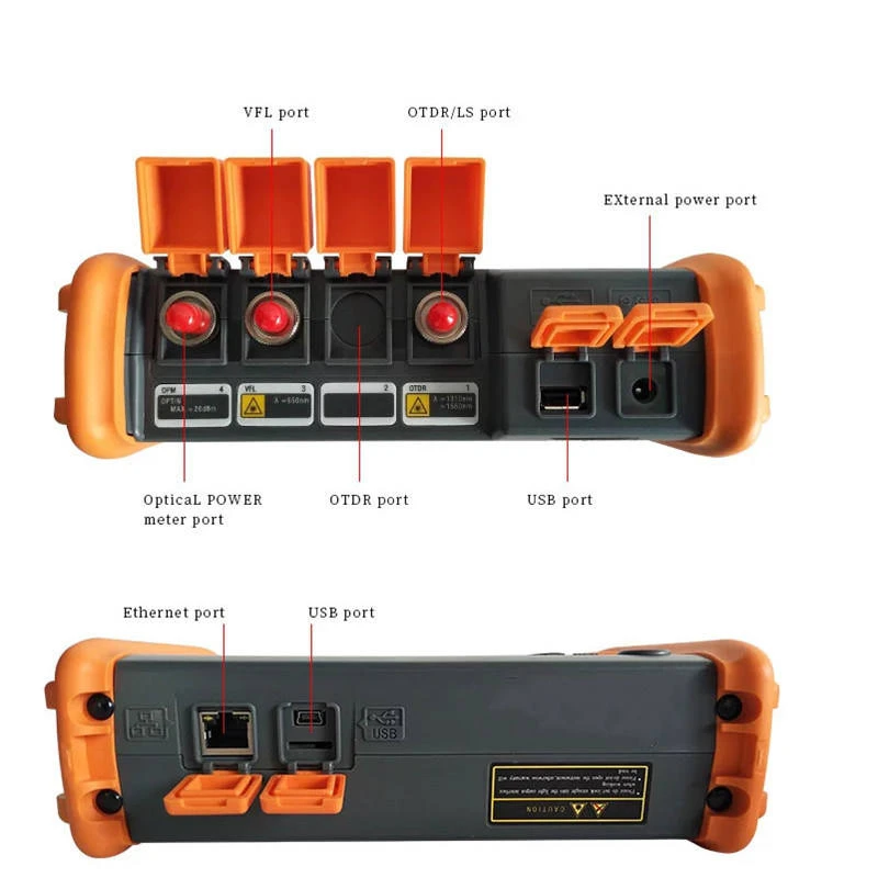 NK5600 Multi-Function OTDR Fiber Optic Tester 1310/1550nm 32dB/20dB 256KM Integrated OTDR With LS VFL OPM Light Source