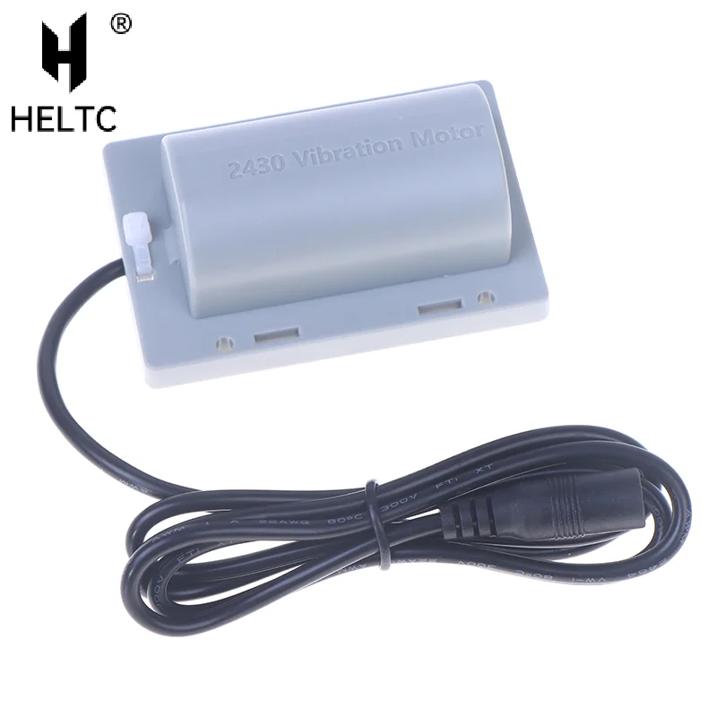 2430 Micro DC 12V Chair Pillow Vibrating Motor Waterproof Vibrating Motor Massage Belt Flat Base Attractor Frog Feeding Motor