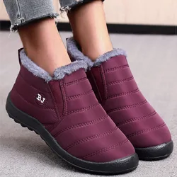 Shoes Winter Women's Sneaker Keep Warm Winter Sneakers For Women Shoes Lightweight Fur Vulcanize Shoes Winter Casual Sneakers