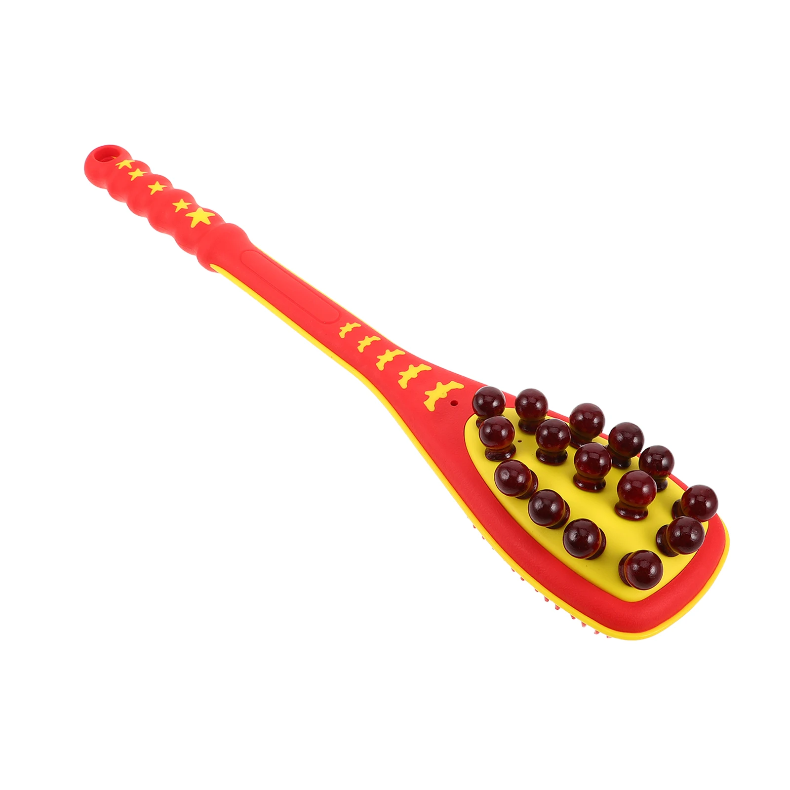 

Upgraded Thickened Manual Massage Stick Dual Head Portable Meridian Percussion Tool For Back Neck Shoulder Arms Soft Tissue