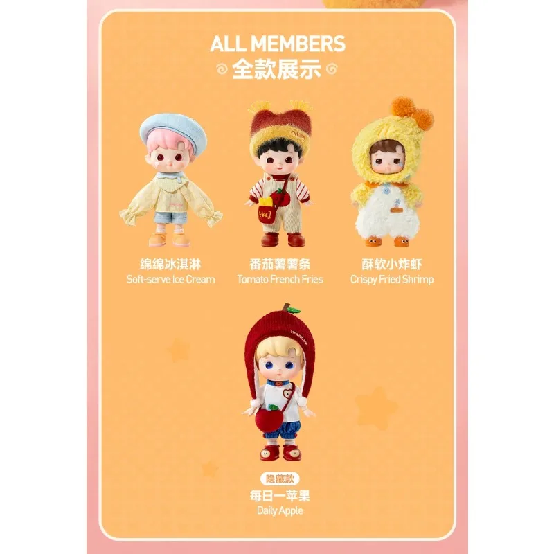 POPMART HACIPUPU Little Snack Bag Series 1/12 Action Figure Blind Box Toy Figurine Original Surprised Brithday Gift