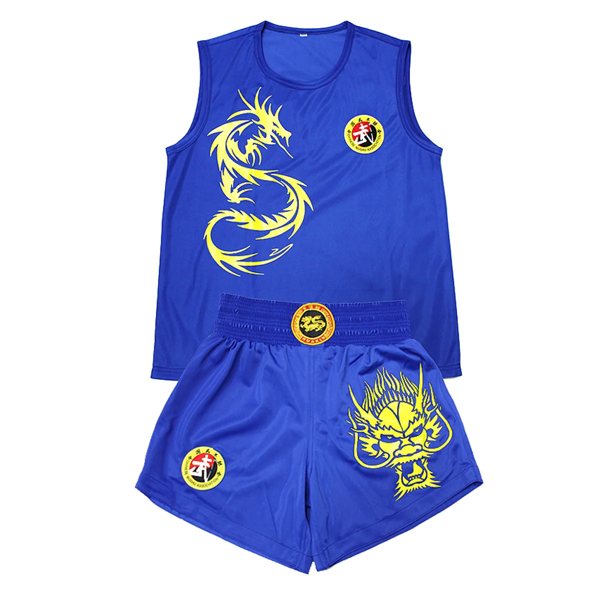 Boxing Uniform Sanda Suit Adult Kids Muay Thai Shorts Shirt Kongfu Uniform Wushu Clothing Martial Arts Performance Costume