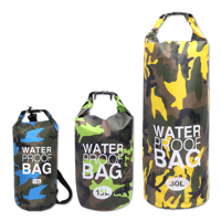 High Quality Waterproof Bag  Dry Bag Backpack (10L/15L/30L) for Kayaking, Camping, Beach, Fishing - Multi-Color Options