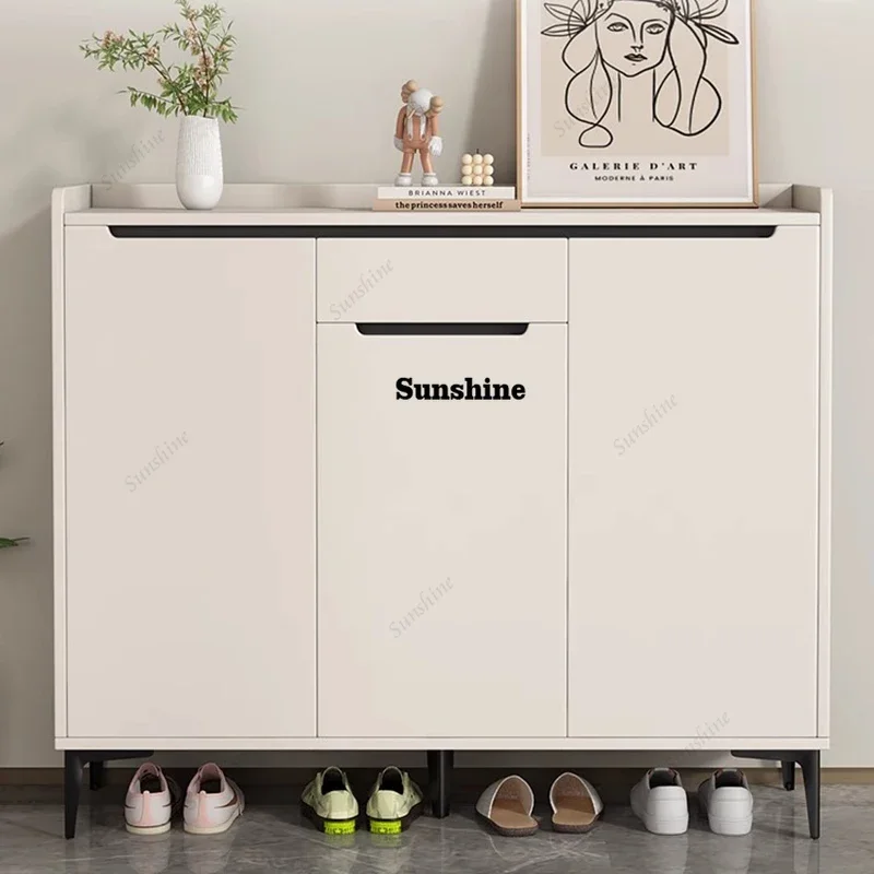 

Элитный мобильный органайзер для обуви, деревянная полка-витрина для гостиной, мебель для дома, FT