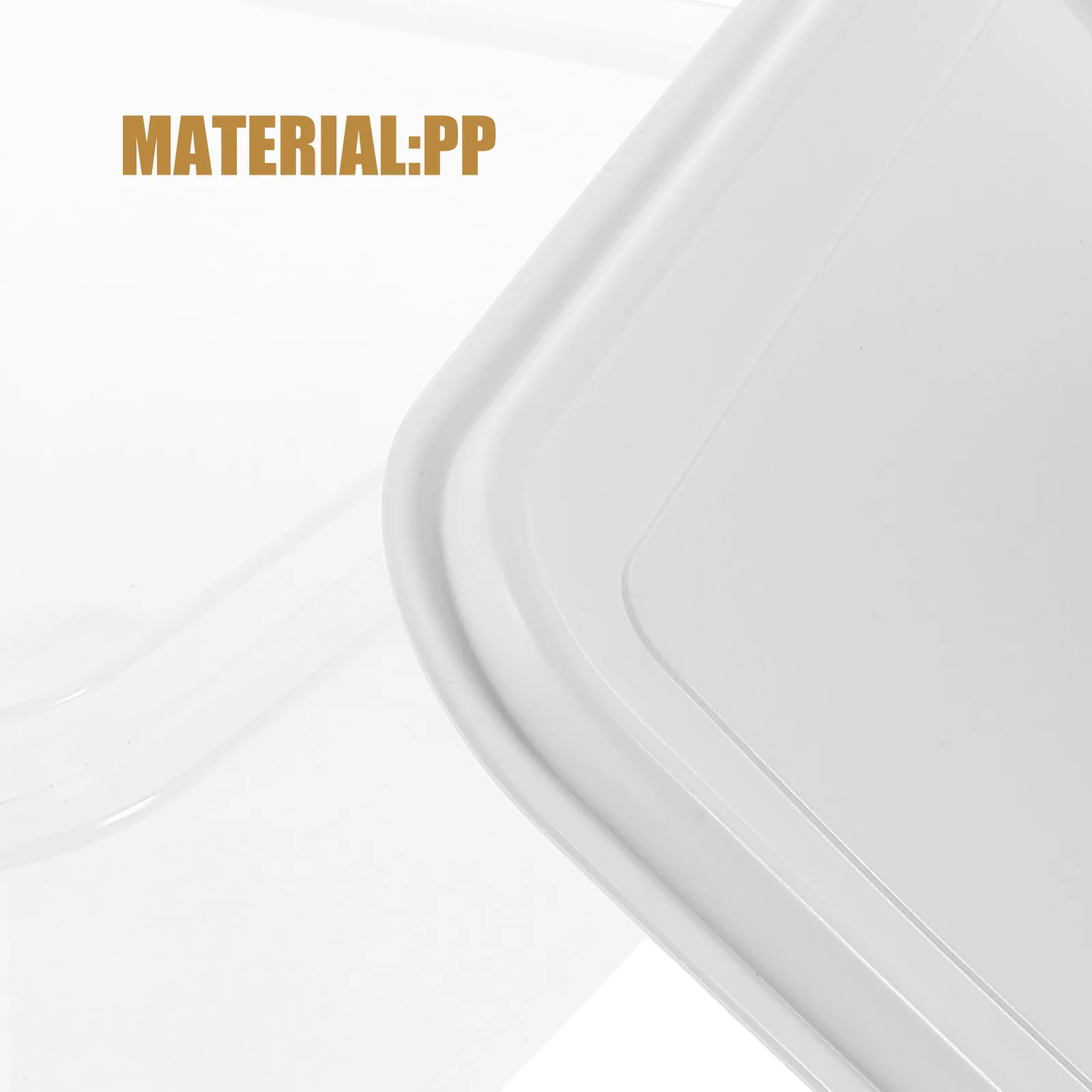 Caja para fermentar masa, contenedor de plástico reutilizable de 3L para masa de Pizza, pan, croissant, para mantener fresco, con borde redondo, apilable, 1 ud.