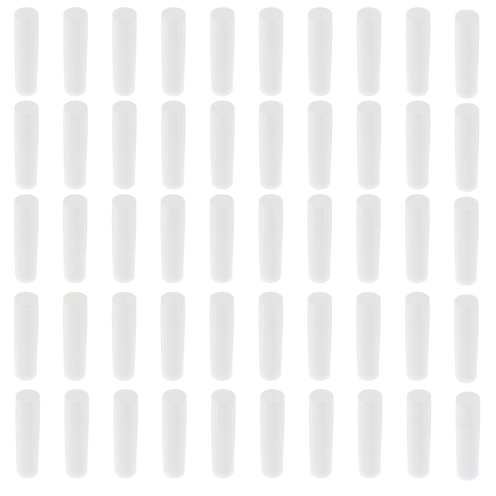 50 قطعة من حاويات أحمر الشفاه ذات الصنعة الدقيقة، تصميم عمود فريد من نوعه، أنابيب ملمع الشفاه المتينة، تخزين المكياج المحمول #3