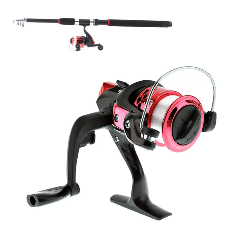 

With 0.3mm Line High Speed Gear Ratio 5.2:1 Spinning Small Fishing Reels with 50M Fishing Line