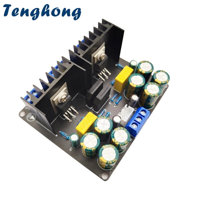 

Плата усилителя мощности Tenghong LM1875 20Вт*2, двухканальная 2.0 стерео, чистый звук, для домашнего кинотеатра и акустических систем.