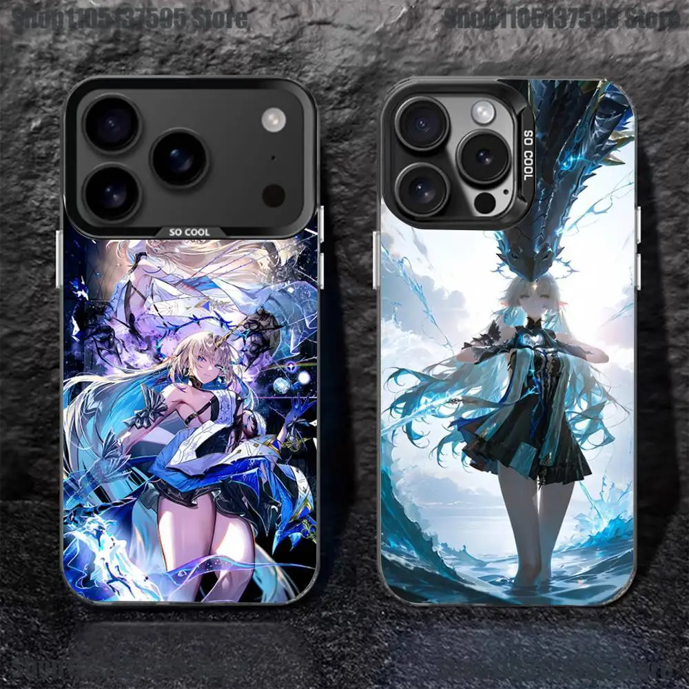 

Cartethyia-Wuthering Waves Phone Case For iPhone 17,16,15,14,13,12,11,Pro,XS,Max,Plus,Mini,SE4,E Black Matte Shockproof Cover