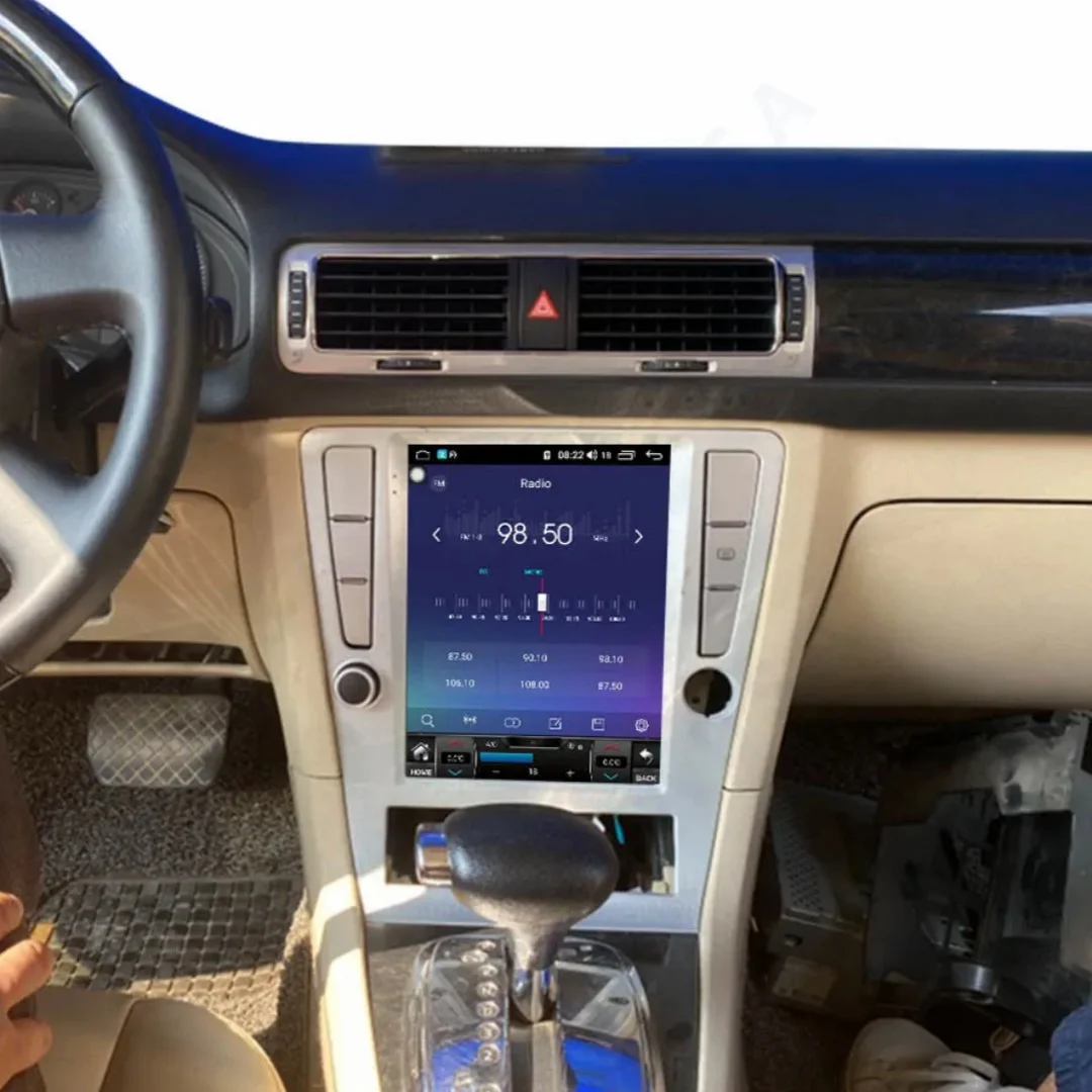 Android13 For VW Volkswagen Passat B7  2009-2011 Vertical Tesla Screen Car GPS Navigation Stereo Head Unit Multimedia Player