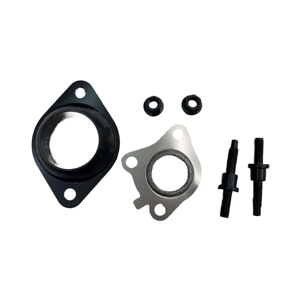 For Exhaust System Repair Flange Hardware Set Pipe Adapter Seal For Exhaust Leak Fix Engine Gasket Heat Resistant Material