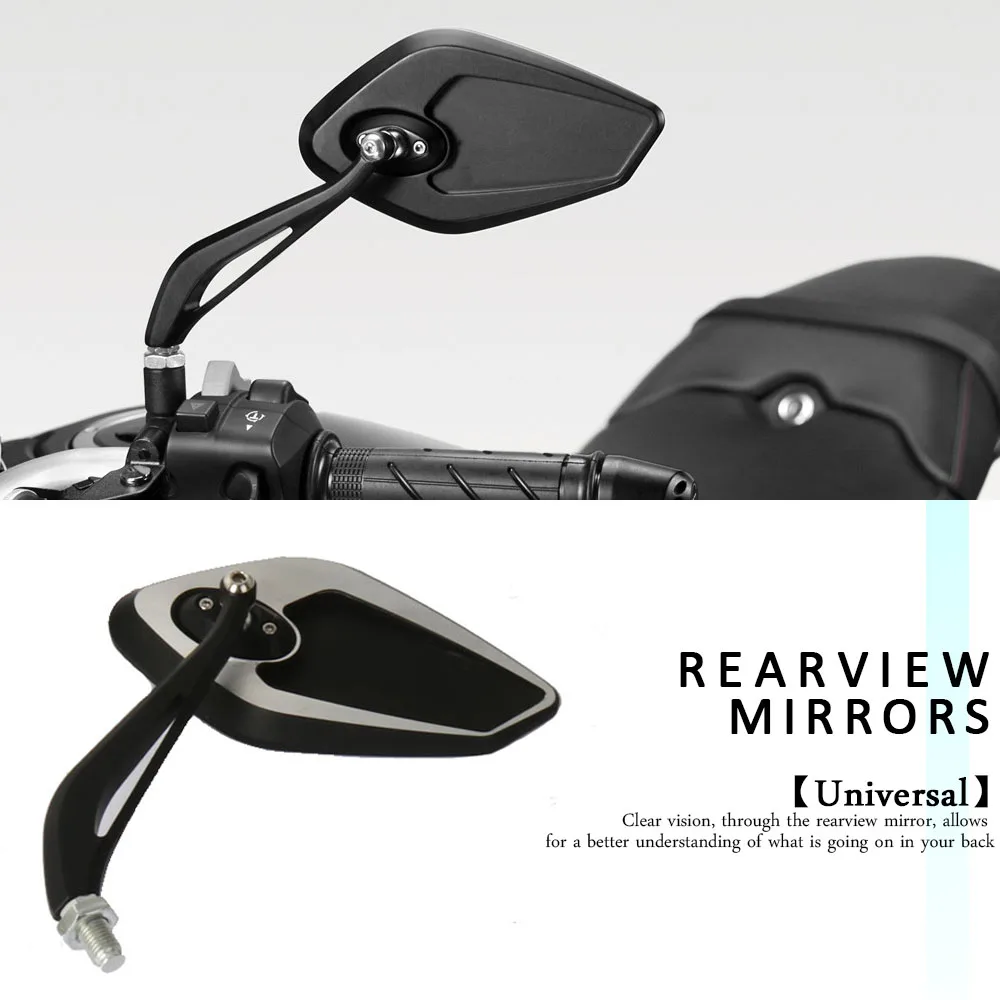 

Universal Motorcycle Rearview Mirrors For Honda X-ADV750 CRF1000L CRF1100L CL 500 CB600 CB750 Hornet CMX500 CMX1100 Rebel