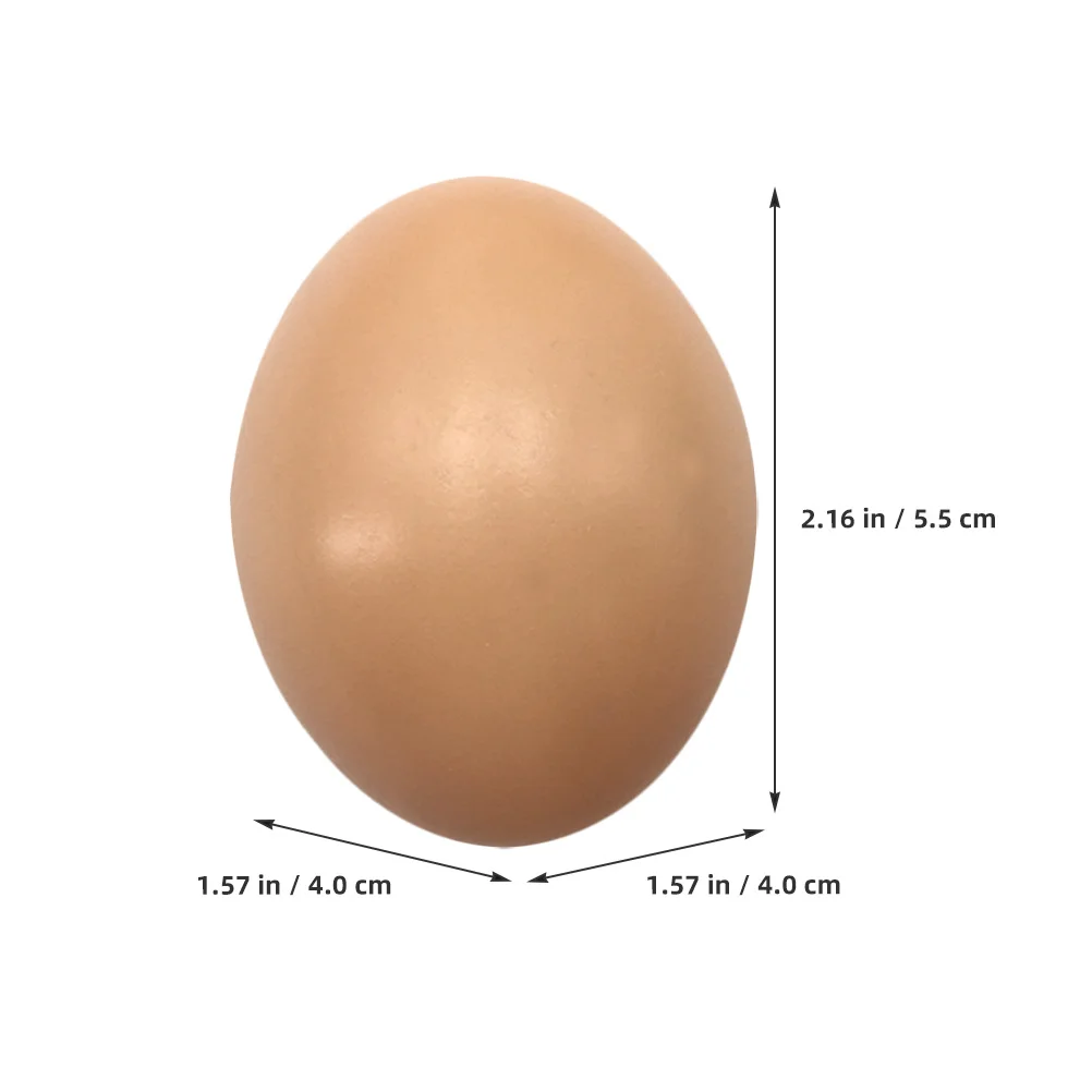 

12Pcs Plastic Fake Eggs for Easter DIY Blank Egg Decorations Versatile Supplies Blank Eggs Plastic Fake Egg