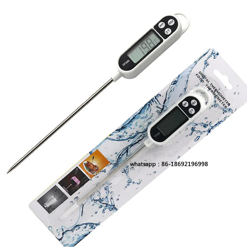1-10P Digital Kitchen Food Thermometer TP300 Water Oil Thermometer for Meat Cooking Food Probe BBQ Electronic Oven Kitchen Tools