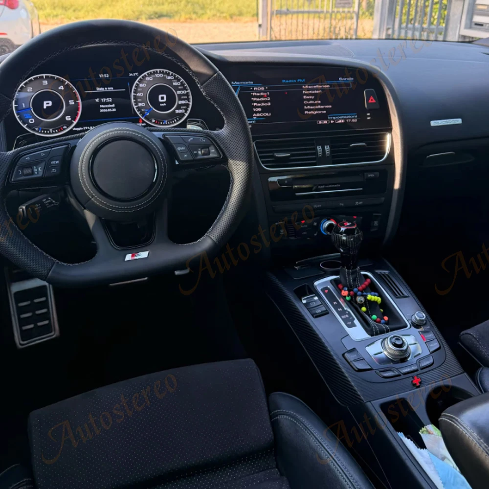 Reproductor multimedia para automóvil con navegación GPS para Audi A4 A5 S4 S5 B8, unidad principal estéreo para automóvil, reproductor multimedia, radio para automóvil.