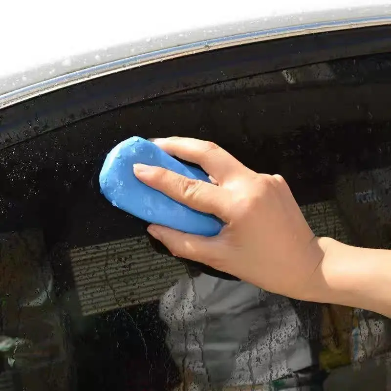 100g Car Clay Bar Vehicle Washing Cleaning Tools Blue Cleaner Auto Care Washer Sludge Mud Remove Handheld Detailing Accessories