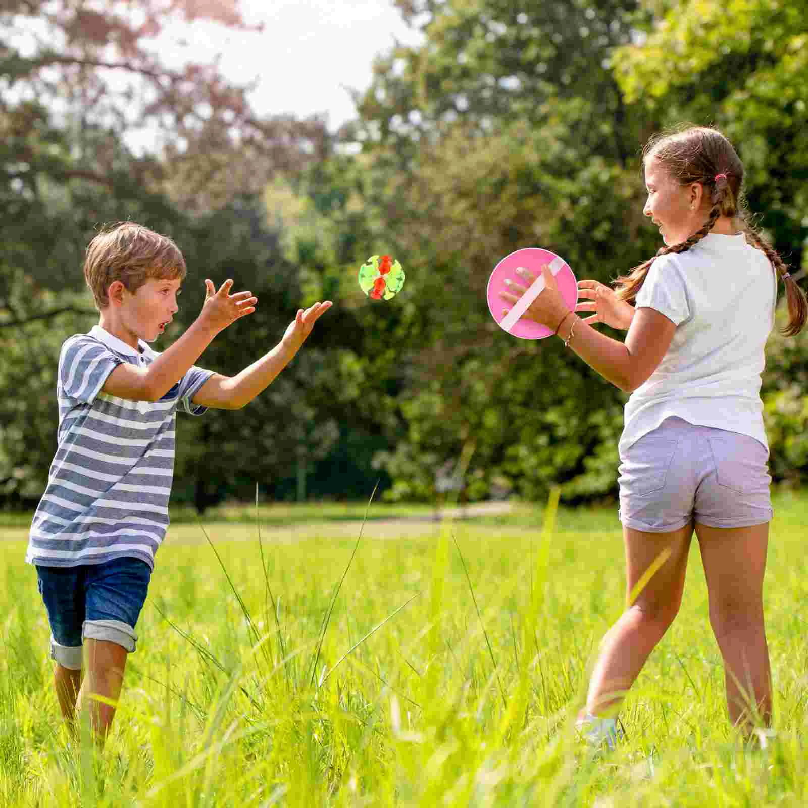 Spielzeug Klebrige Sauger Ball Werfen Fangen Stick Ball Für Blau Kunststoff Familie Spiel Outdoor Kinder Aktivität Spielzeug Ball