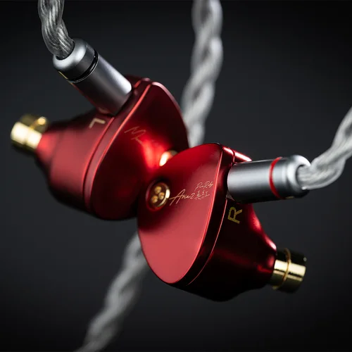 Imagen 2 del producto (Color rojo fuera de stock) Moondrop Aria2 Auriculares intrauditivos Aria ii Dynamic IEMs Auriculares Monitor Auriculares