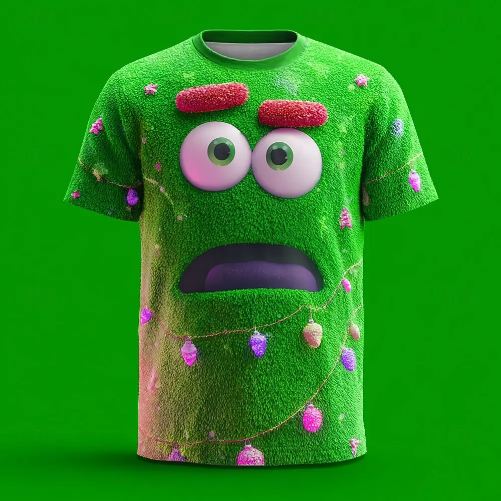 Men's Animal Donkey Funny T Shirt Short Sleeve T shirt 3D Print Crew Neck Shirt Exaggerated Designer Party Holiday